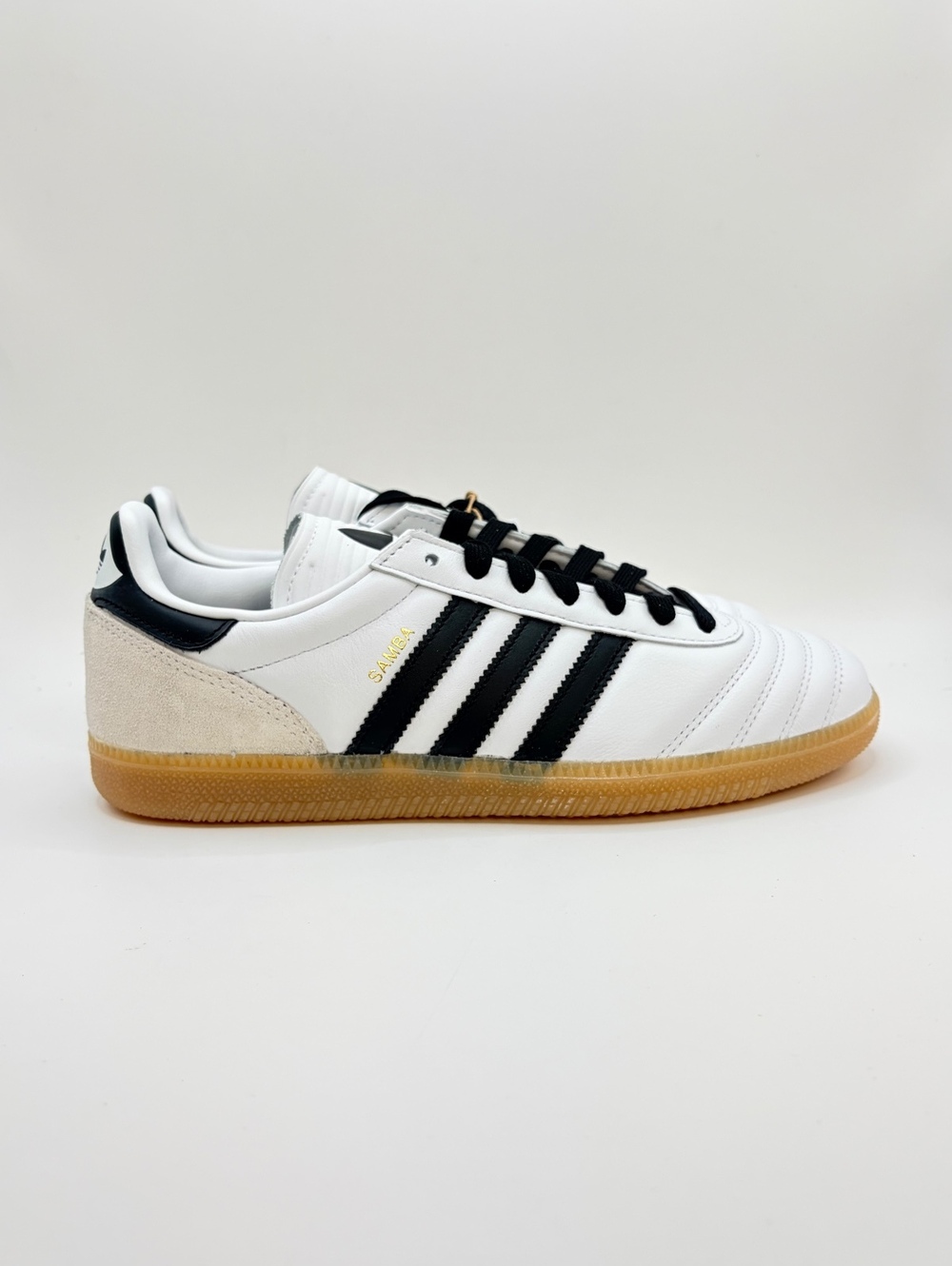 Adidas Samba Japan J White Black Gum Leather Sneakers Size 6.5/7.5W